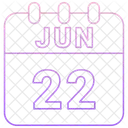 22 de junio  Icono