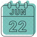 22 de junio  Icono