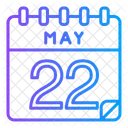 22 de maio  Ícone