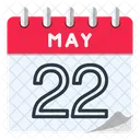 22 de maio  Ícone