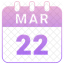 Marco Data Calendario Ícone