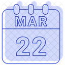 22 de marzo  Icono