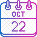 22 de octubre  Icono