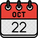 22 de octubre  Icono