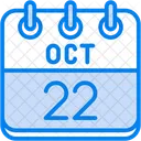 22 de octubre  Icono