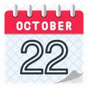 22 de outubro  Ícone