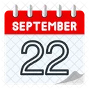 22 de setembro  Ícone