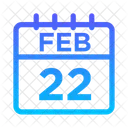 22 de febrero  Icono