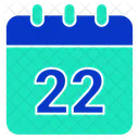 Day Date Calendar Icon