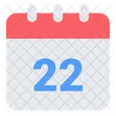 Day Date Calendar Icon