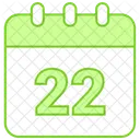 Day Date Calendar Icon