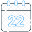 Day Date Calendar Icon