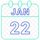 22 January  Icon