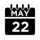 22 May May May Date Icon