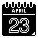23 de abril  Icono