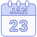 23 de enero  Icono