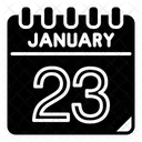 23 de enero  Icono