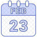 23 de febrero  Icono