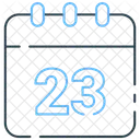Day Date Calendar Icon