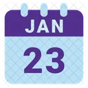 23 January  Icon