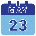 May Calendar Date Icon