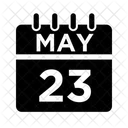 23 May May May Date Icon