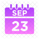 Sep Week Time Icon