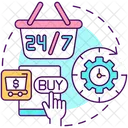 Online Marketplace Available アイコン