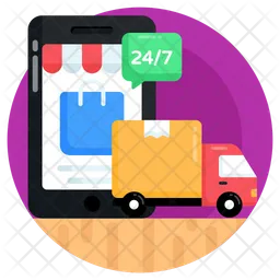 24 7 Delivery  Icon