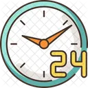 24 7 Stunden Service  Icon