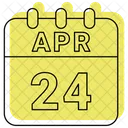 24 April  Icon