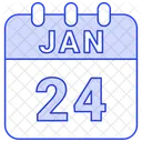 24 de enero  Icono