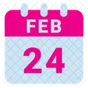 24 de febrero  Icono