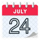 24 de julho  Ícone