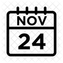 24 de noviembre  Icono