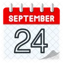 24 de setembro  Ícone
