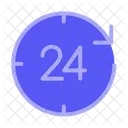 24 horas  Icono