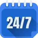 24 horas  Ícone