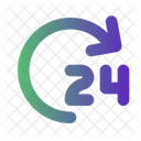 24 horas  Icono