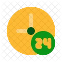 24 hour  Icon