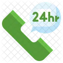 24 Hour Customer Service 24 Hour Service Icon