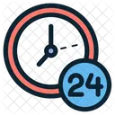 24 hour  Icon