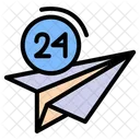 24 Hour Service Support Icon