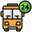 24 Hour Bus Services  Icon
