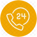 24 hour Call service  Icon