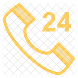 24 hour call service  Icon