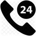 24 hour Call support  Icon