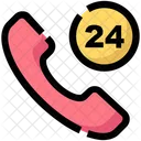 24 Hour Calling  Icon