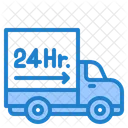 24 Hour Delivery Delivery Truck Delivery Icon