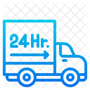 24 Hour Delivery Delivery Truck Delivery Icon